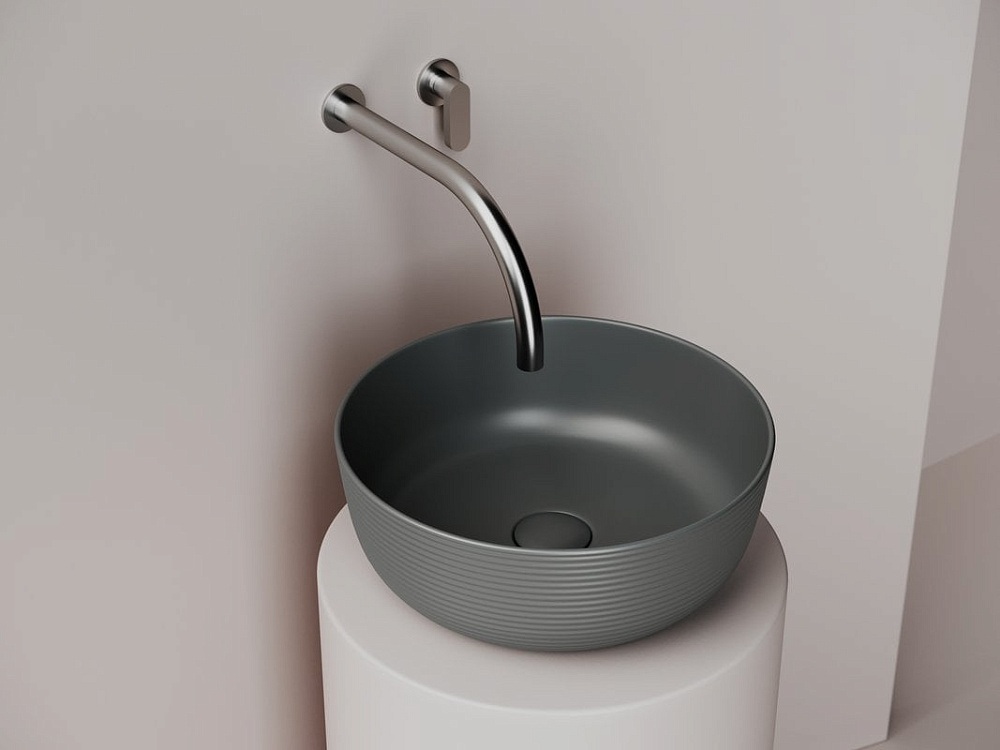 Накладная раковина Ceramicanova Element CN6073MDH матовый темный антрацит