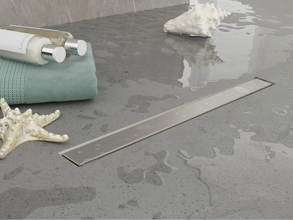 Душевой трап (лоток) Plumberia Selection PST In-Tile 70 см, нержавеющая сталь матовая