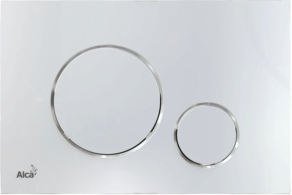 Кнопка смыва AlcaPlast Thin THIN M671 хром глянцевый