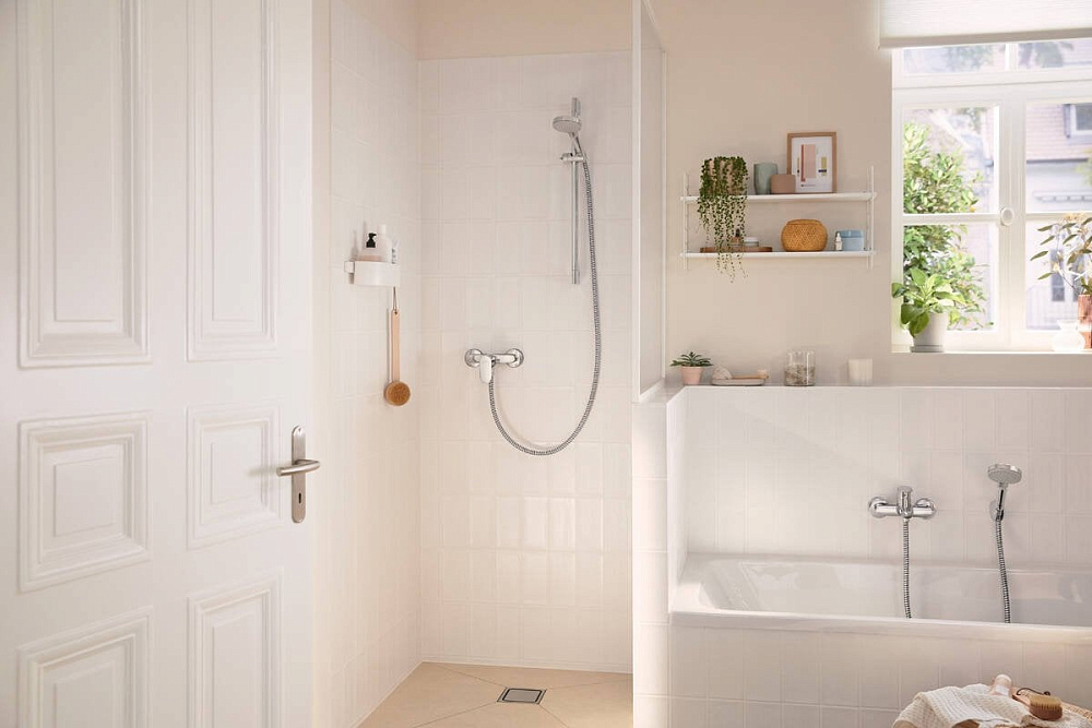 Смеситель для ванны с душем Hansgrohe Rebris S 72440000, хром