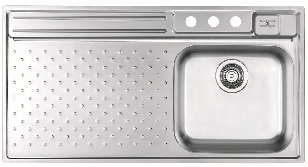 Мойка VISION 10R SAT-90 1000X510 в комп.с сифоном 1127251,