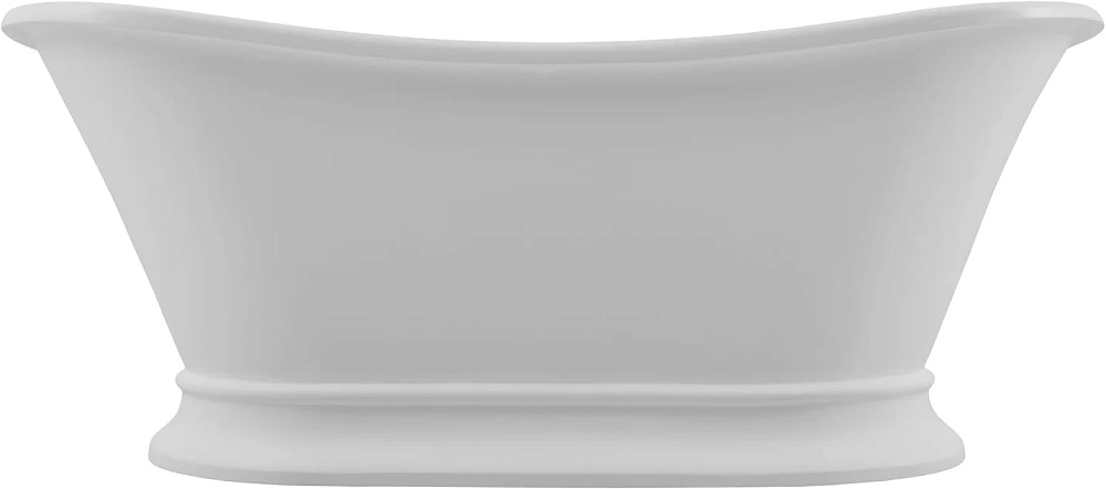 Ванна из искусственного камня Allen Brau Krion Classic 170x75 см, отдельностоящая, матовая белая, ов