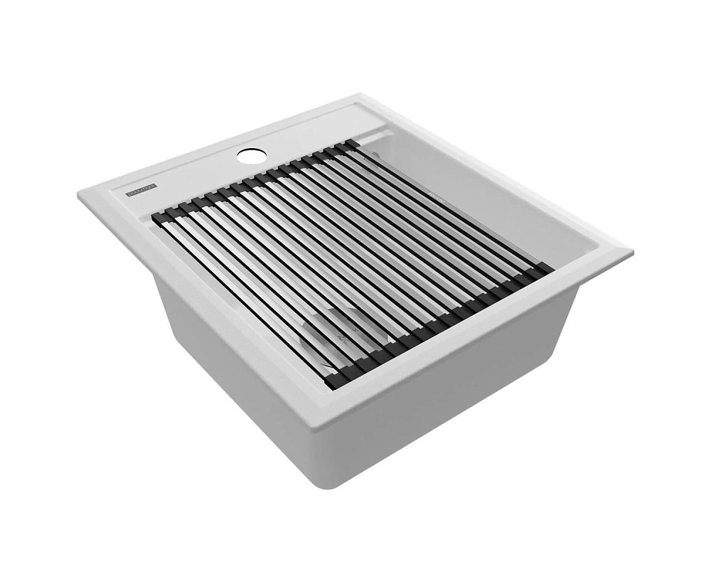 Мойка кухонная Paulmark Stepia PM114651-WH белый