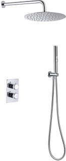 Душевой комплект Allen Brau Priority 5.31013-00, С ВНУТРЕННЕЙ ЧАСТЬЮ, хром