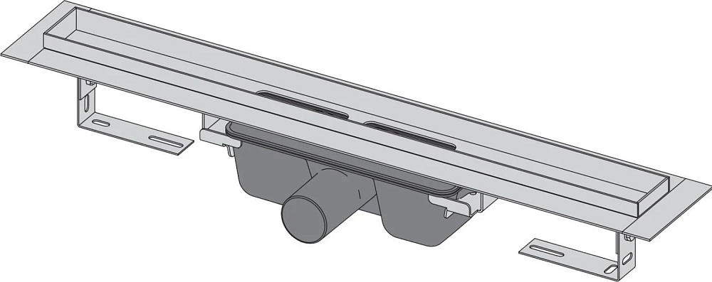 Душевой трап (лоток) AlcaPlast APZ1 APZ6 550 с опорами