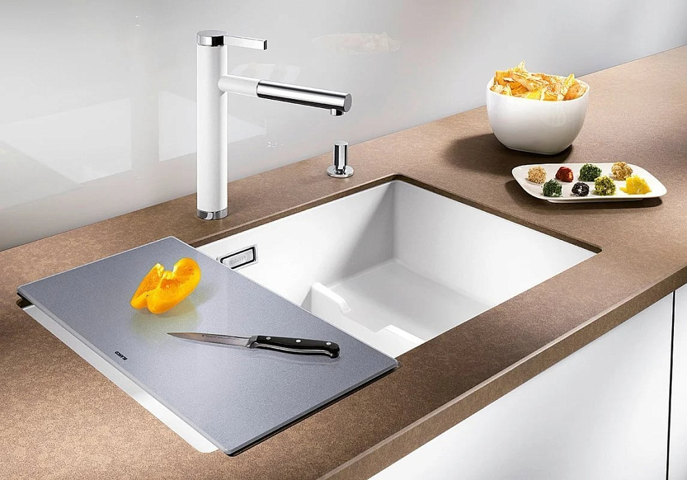 Смеситель для кухни Blanco Linee-S Silgranit 518441
