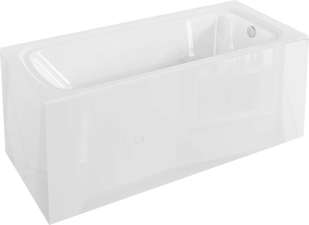 Ванна из искусственного камня Jacob Delafon Elite E6D362RU-00 170x75 см, встраиваемая, белая, с карк