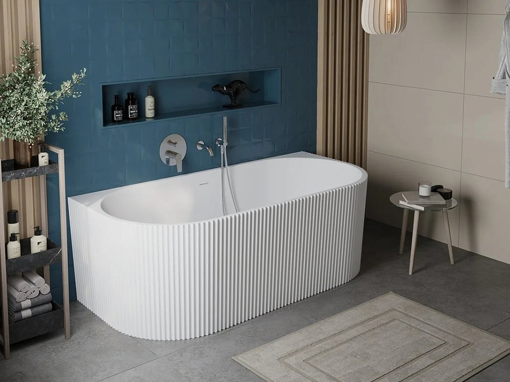 Акриловая ванна BelBagno Uno 170x80 см, BB713-1700-800-MATT