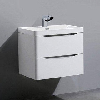 Тумба под раковину без столешницы BelBagno Ancona-N 60 bianco lucido подвесная