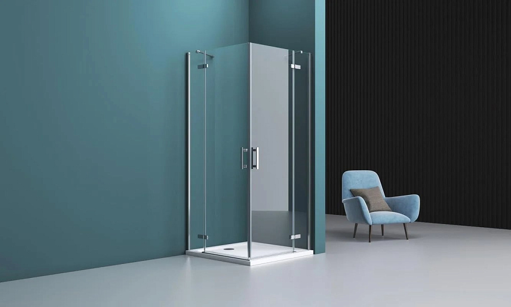 Душевой уголок BelBagno Kraft AH-22-100/80-C-Cr R
