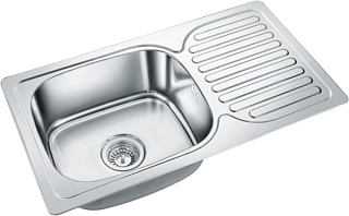 Мойка кухонная Emar Steel 302A