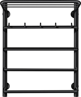 Полотенцесушитель электрический Secado Мерида 1 КСП 60x50, черный, R