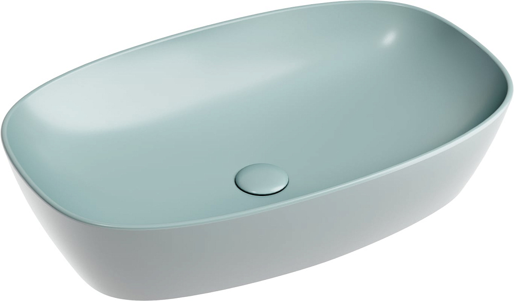 Накладная раковина Ceramicanova Element CN6049MLG зеленая матовая