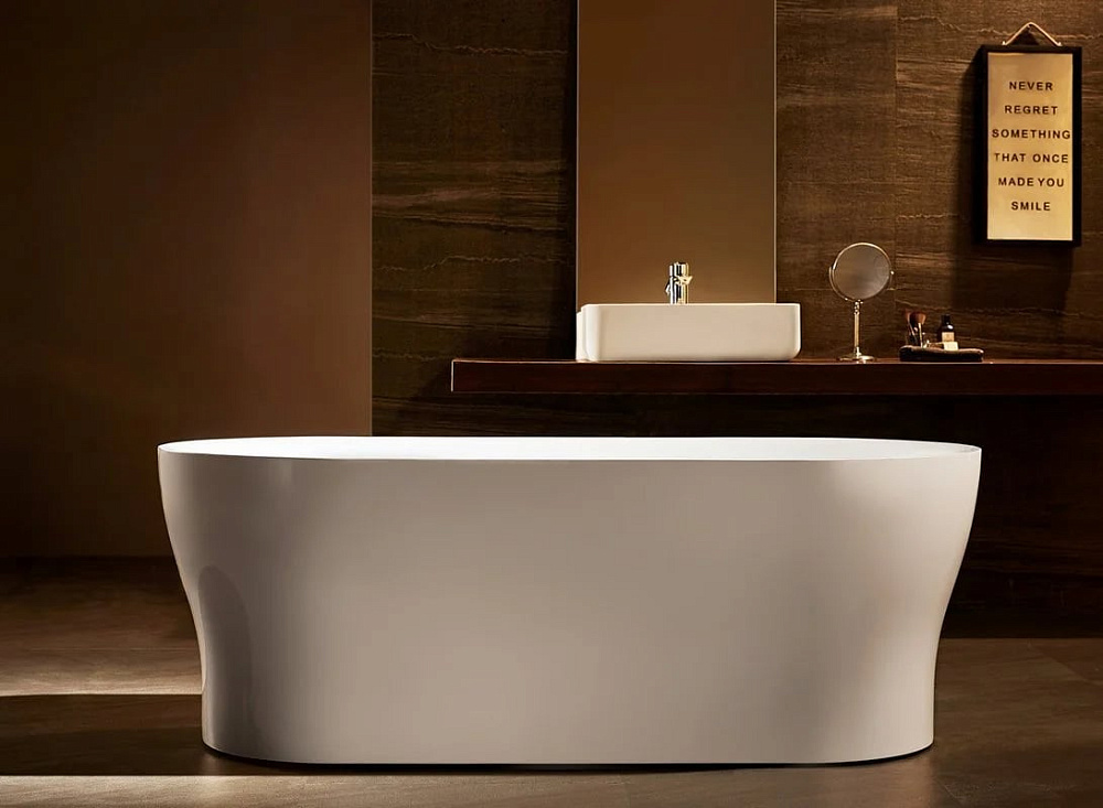 Акриловая ванна BelBagno 170x80 см, BB405-1700-800