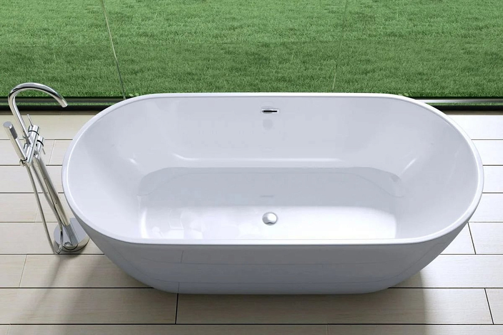 Акриловая ванна Art&Max 150x75 см, AM-518-1500-750