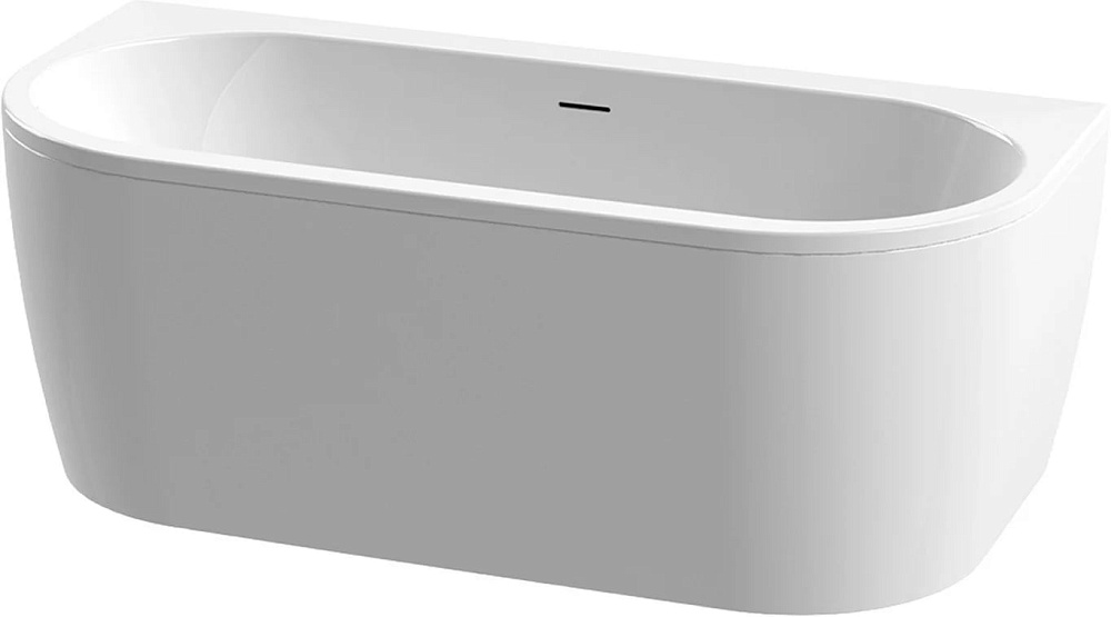 Акриловая ванна Cezares Slim 180x80 см, SLIM WALL-180-80-60-W37-SET