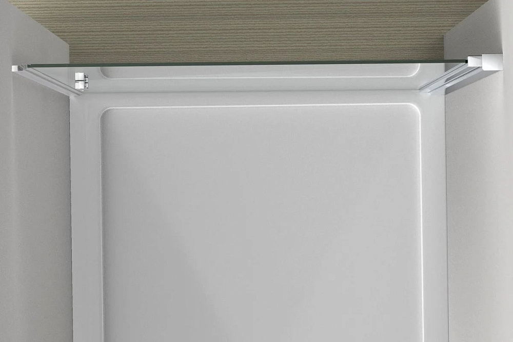 Душевая дверь в нишу Vincea Alpha VDP-3AL100CL 100x195, профиль хром