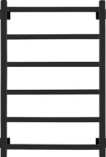 Полотенцесушитель водяной Secado Корато 1 80x50, черный матовый