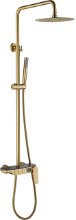 Душевая стойка RGW Shower Panels SP-33G, матовое золото