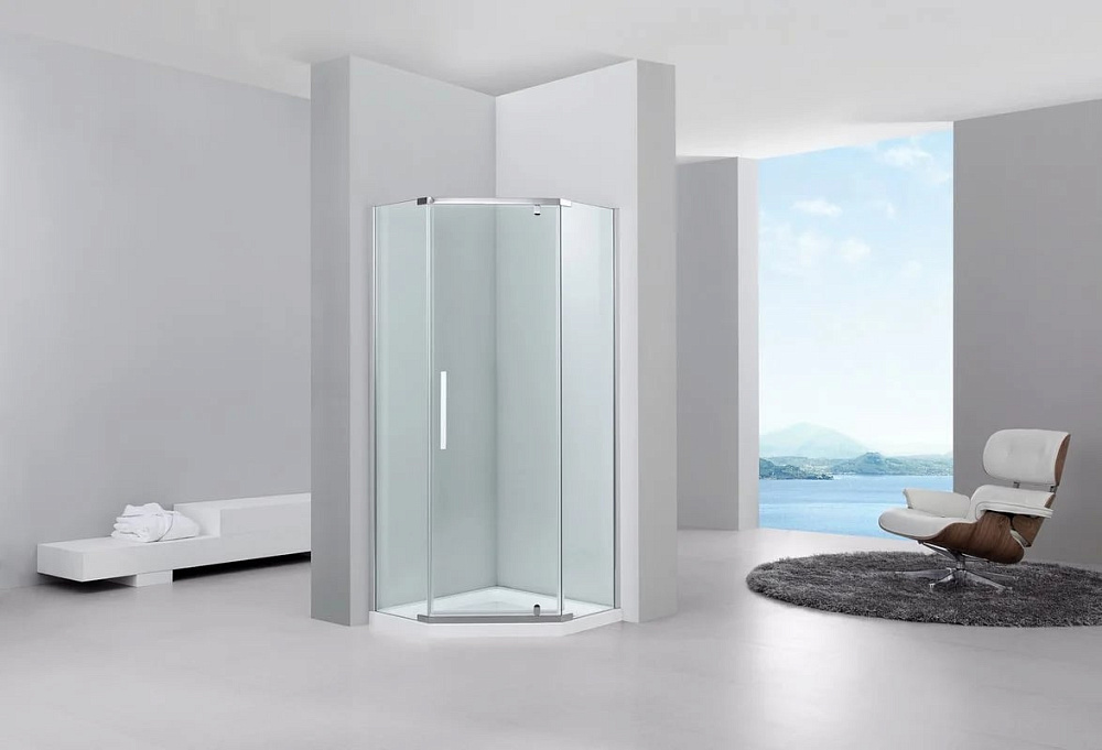 Душевой уголок Black&White Stellar Wind S305 900х900
