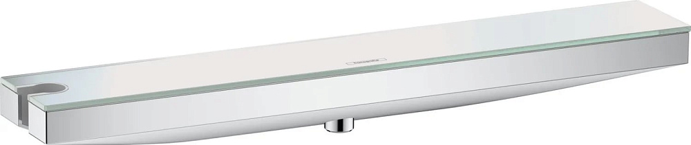 Шланговое подключение Hansgrohe Rainfinity Porter 500 26843000, с полкой и держателем