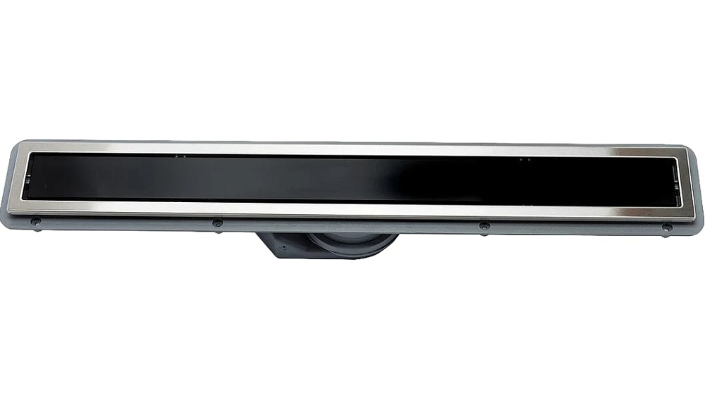 Душевой трап (лоток) Pestan Confluo Premium Line 750, черное стекло/сталь