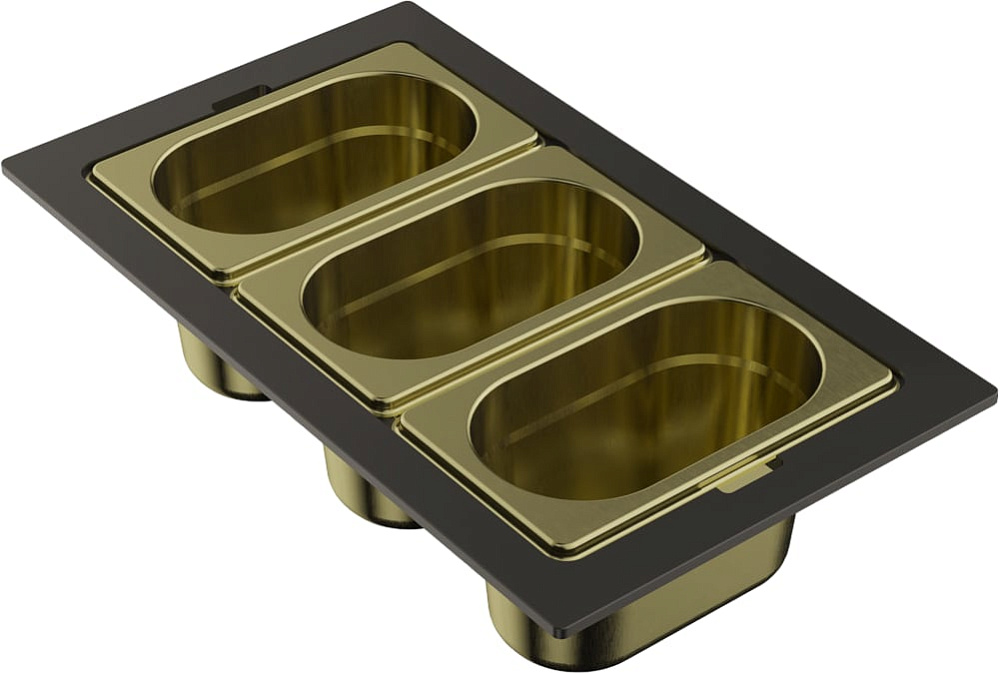 Коландер Omoikiri DC-04-3-LG светлое золото