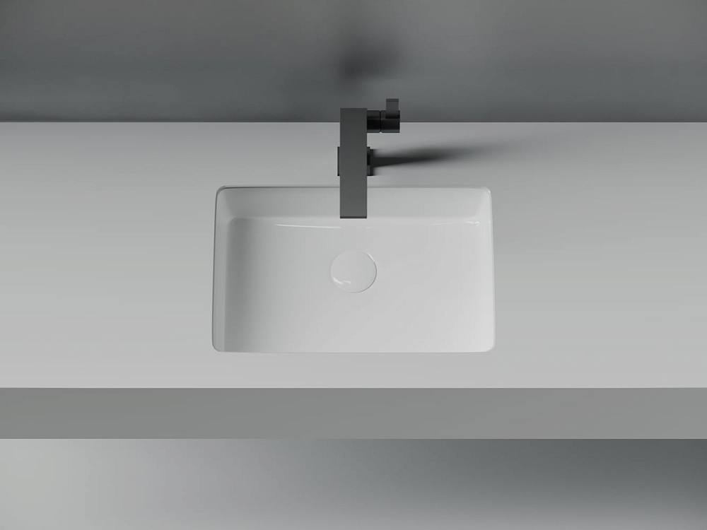 Встраиваемая раковина Ceramicanova Era CN15003 белый