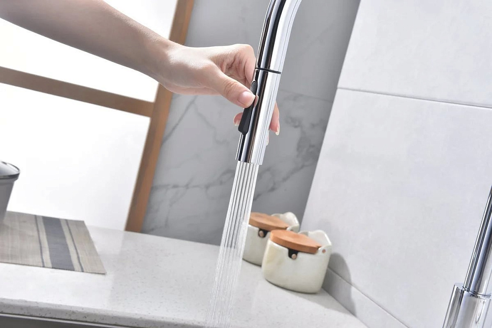 Смеситель для кухни Paulmark Senso Se215180-CR хром