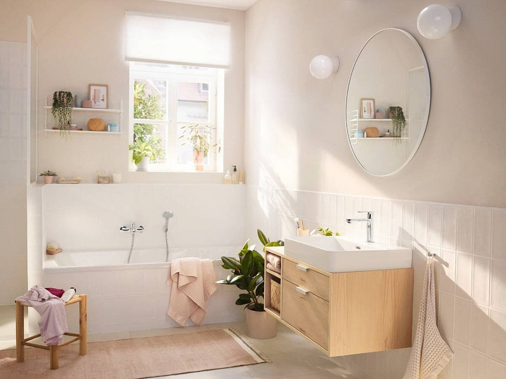 Смеситель для ванны с душем Hansgrohe Rebris S 72440000, хром