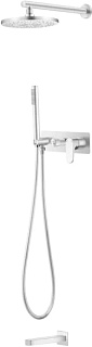 Душевой комплект Boheme Spectre 454-2-MW, matt white