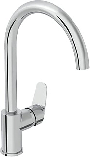 Смеситель для кухни VitrA Flow Round A43407EXP хром