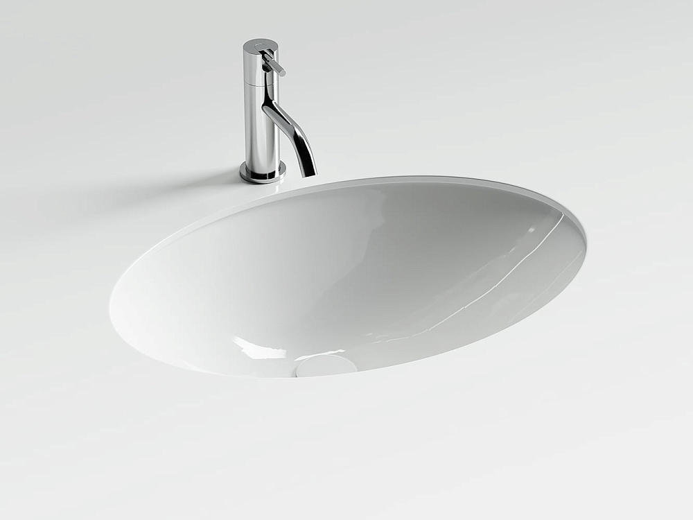 Встраиваемая раковина Ceramicanova Era CN6081 белая