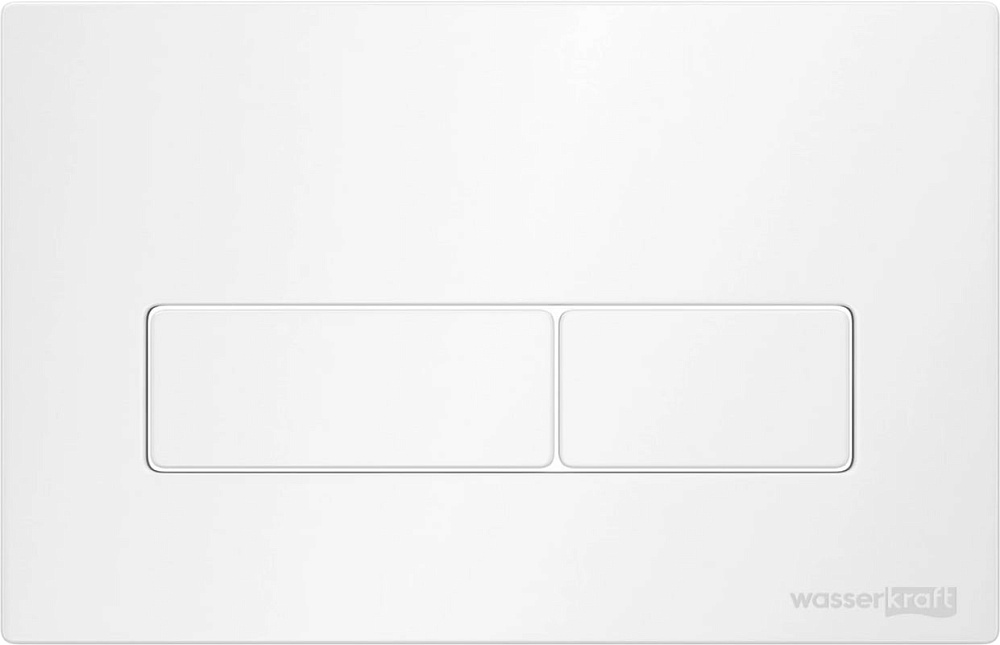 Система инсталляции для унитазов Wasserkraft Aller 10TLT.010.ME.WH03, с кнопкой смыва белой