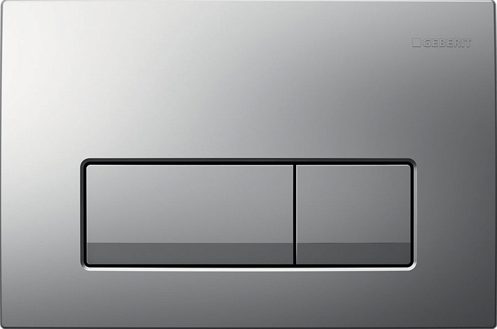 Кнопка смыва Geberit Delta 51 115.105.46.1 хром матовый