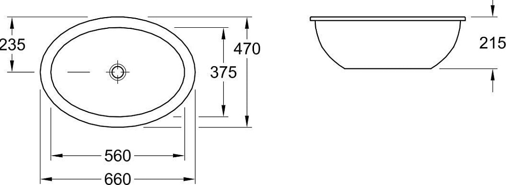 Раковина Villeroy & Boch Loop & friends Loop & Friends 6161 30 R1 alpin