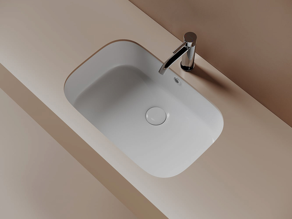 Встраиваемая раковина Ceramicanova Era CN15006 белый