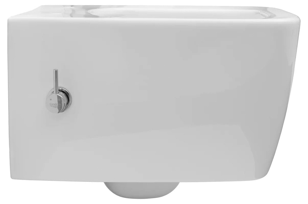 Чаша для унитаза подвесного Allen Brau Liberty 4.33009.20 с биде, белый
