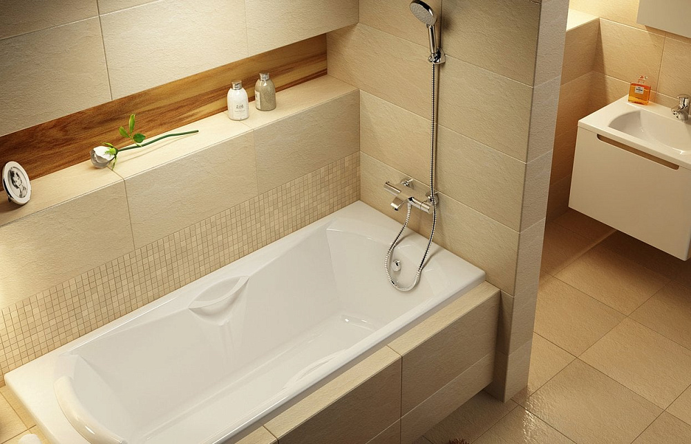 Термостатический смеситель Ravak Termo 200 TE 082.00/150, для ванны с душем