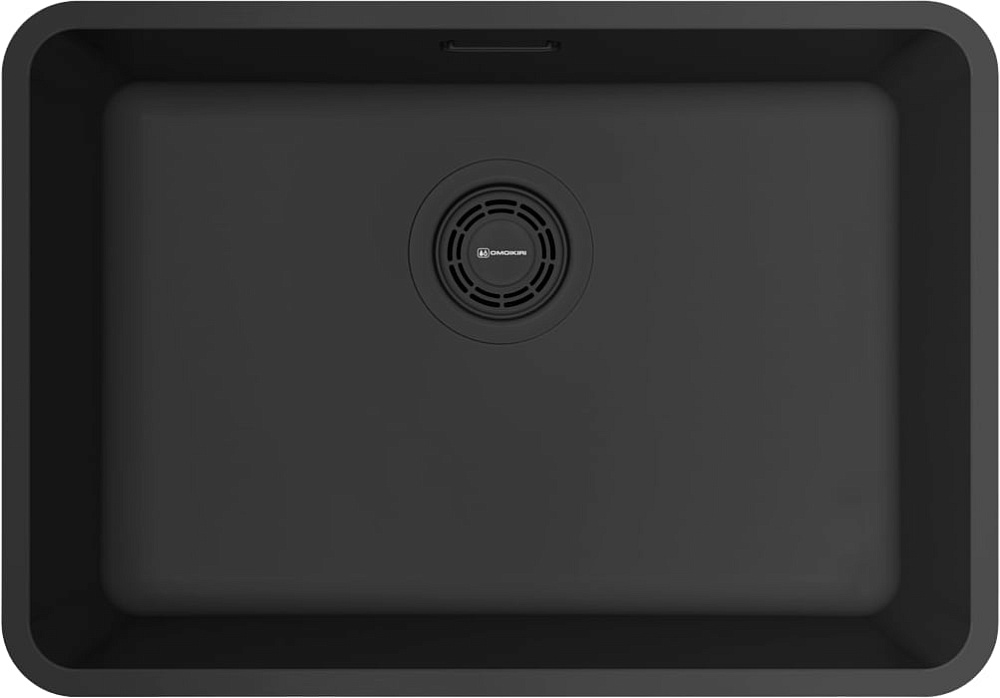 Мойка кухонная Omoikiri Omi 53-U/I Ultra Mini-GB графит