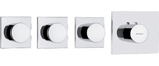 Термостатический смеситель встраиваемый Bossini OKI 3 Outlets LP Z031205 для ванны с душем, хром