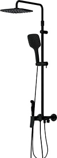 Душевая стойка Damixa Apollo DX220920300 с гигиеническим душем,, черная