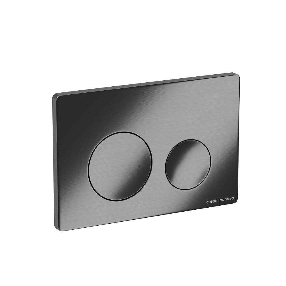 Кнопка смыва Ceramicanova Balance Sphere CN12-003GG вороненая сталь