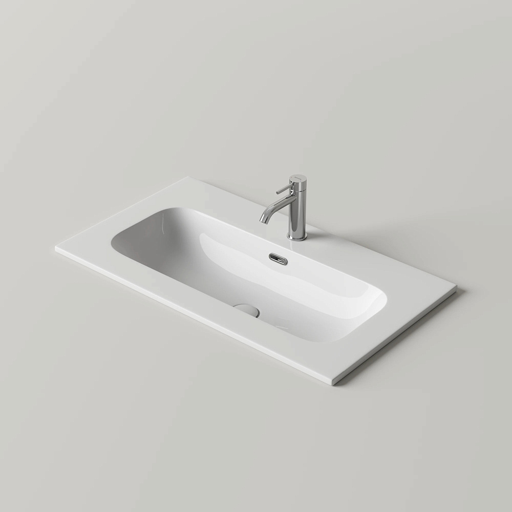Мебельная раковина Ceramicanova Lucia CN6096 белый