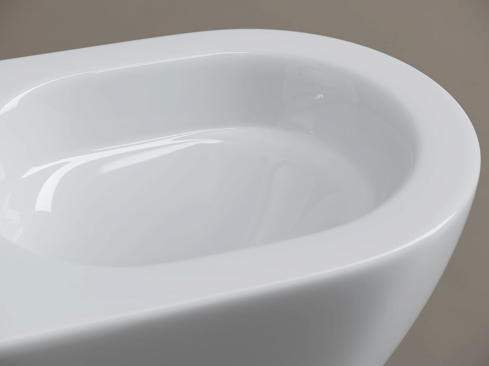 Унитаз подвесной Ceramicanova Whirl CN11007T белый 