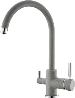 Смеситель для кухни Emar Quartz 3007, берилл