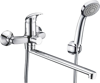 Смеситель с длинным изливом для ванны Wasserkraft Isen 2602L