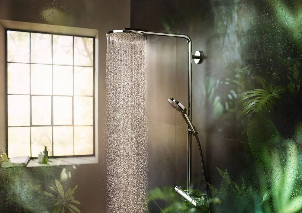 Душевая стойка Hansgrohe Raindance Select S 240 1jet 27633000, Showerpipe, хром