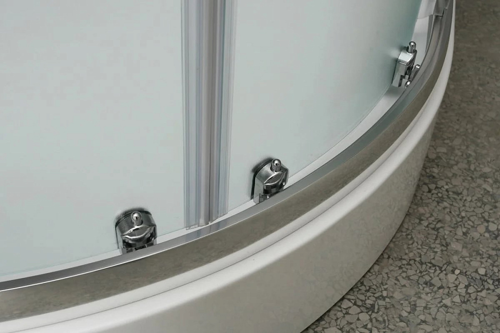 Душевой уголок BelBagno Uno -195 R 2 80 P Cr стекло текстурное