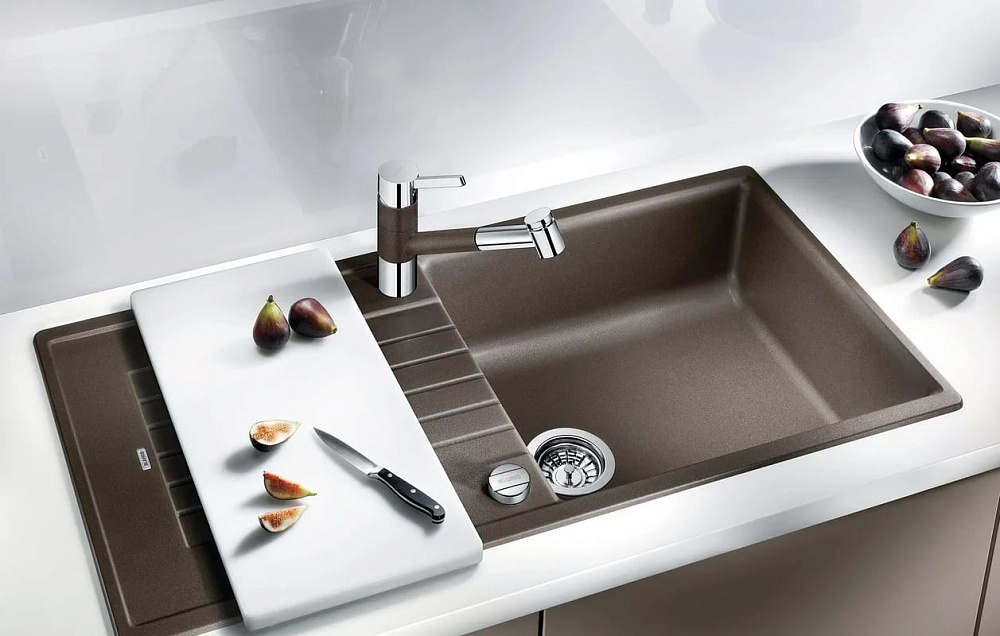 Смеситель для кухни Blanco Tivo-S Silgranit 517618